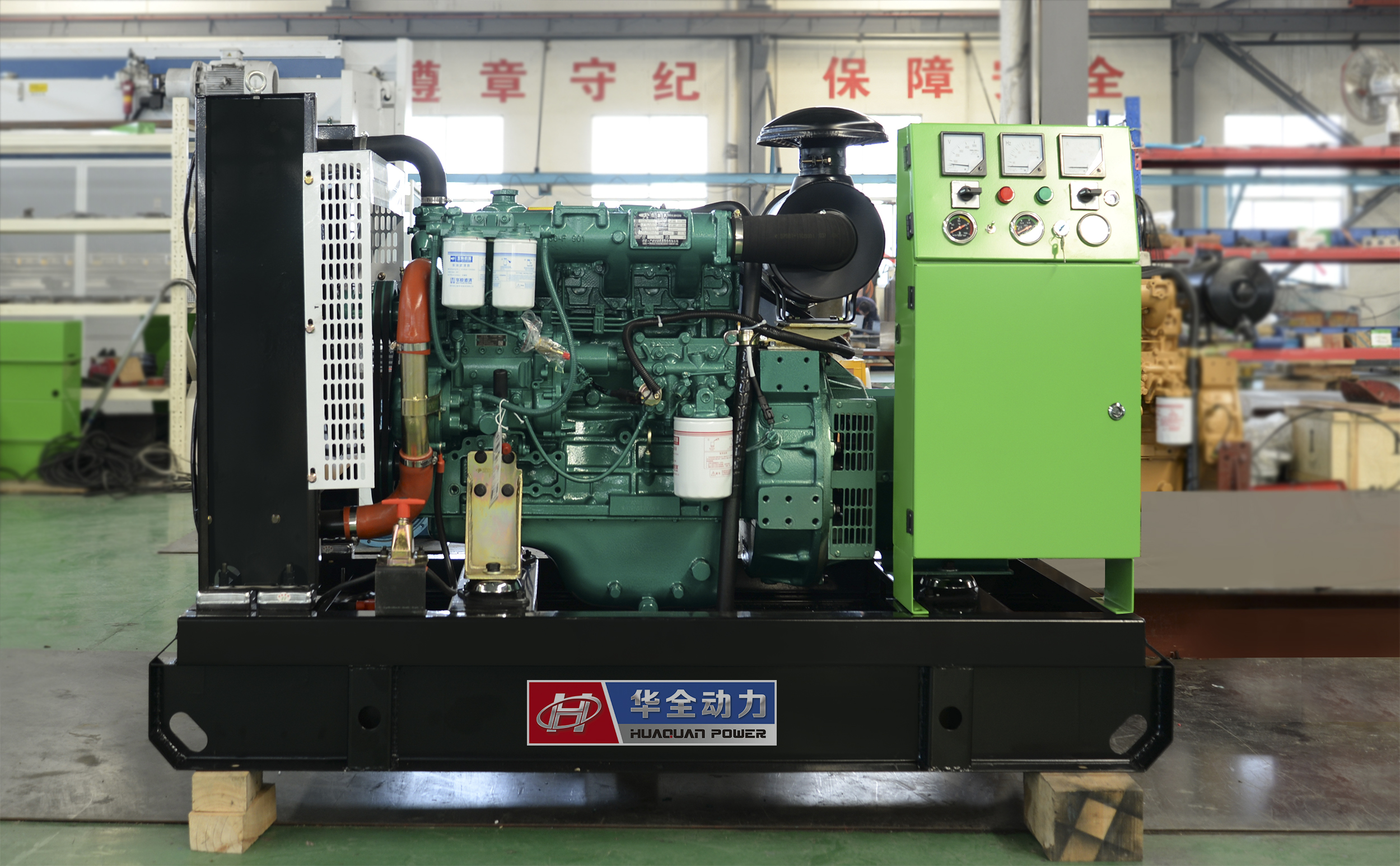 華全真機(jī)智！這些措施讓柴油發(fā)電機(jī)組在沙漠都能正常工作